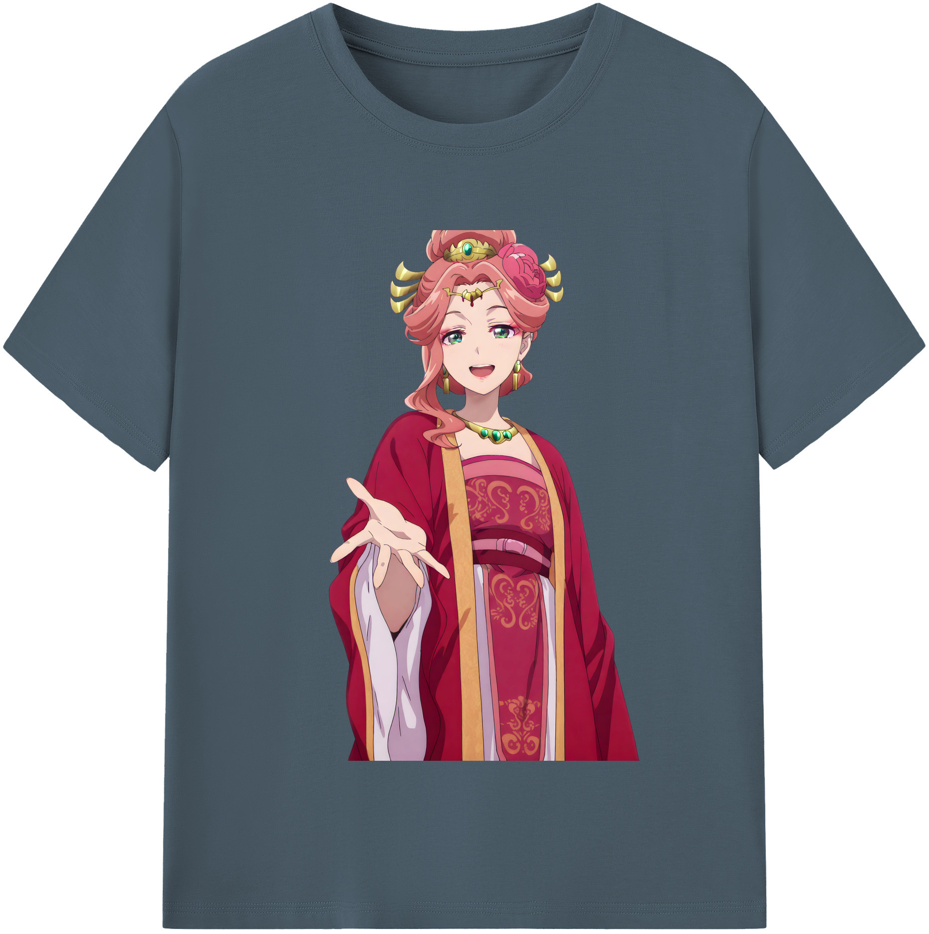 （画像用） 薬屋のひとりごと The Apothecary Diaries 綿100％半袖Tシャツ（フロントプリント）